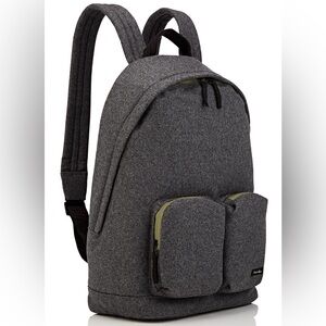 NEW Steven Alan Miles Charcoal Grey Flannel Backpack